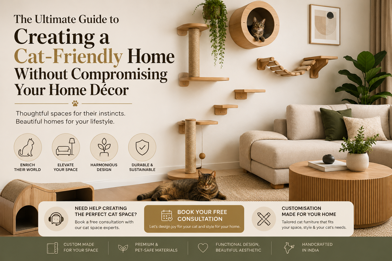 The Ultimate Guide to Creating a Cat-Friendly Home Without Compromising Your Home Décor