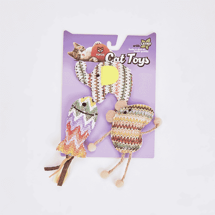 Barkbutler x Fofos Interactive Catnip Chic Toy for Cats