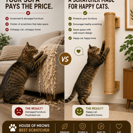 House of Meows – VertiPlay Pawscape Activity Pole