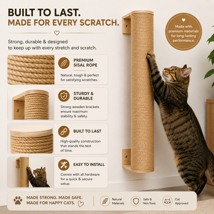 House of Meows – VertiPlay Pawscape Activity Pole