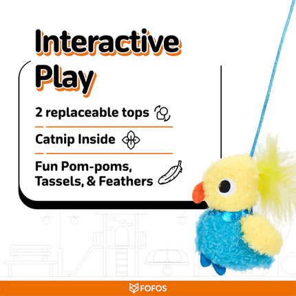 Fofos Wand Let's Fly Together Toy for Cats