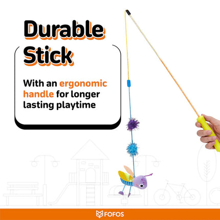 Fofos Wand Let's Fly Together Toy for Cats