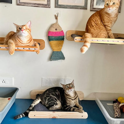 House of Meows – Wall Mounted Cat Hammock