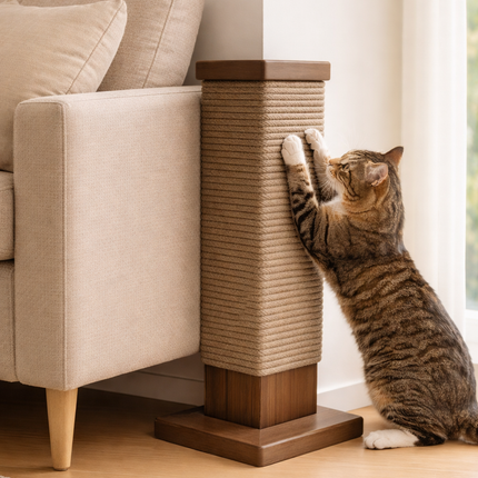 House of Meows – Corner Buddy Sisal Cat Scratcher
