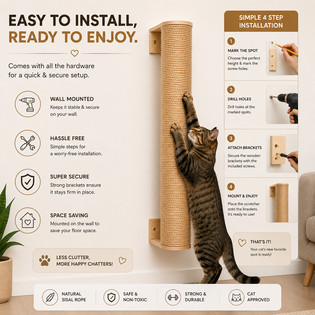 House of Meows – VertiPlay Pawscape Activity Pole