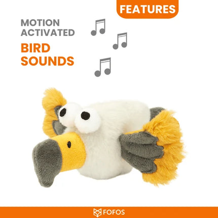 Barkbutler x Fofos Eagle with Catnip Balls Interactive Toy for Cats