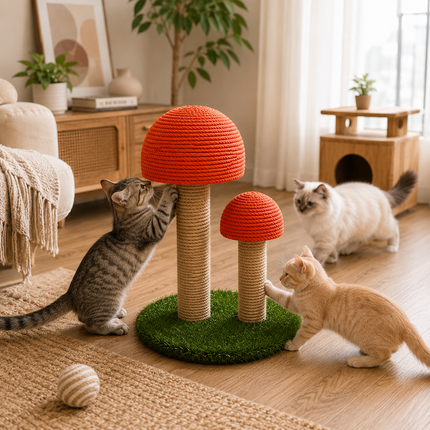 House of Meows – Mushroom Scratcher