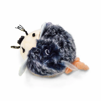 BarkButler x Fofos Pull String & Sound Chip Mouse Electronic Cat Toy, Grey|US Grade Catnip Inside|Motion Activated Mouse Sounds|Soft Plush Fabric|for All Cat&Kitten Breeds