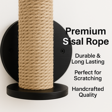 HOM Feline Haven Wall Kit ( Black color )