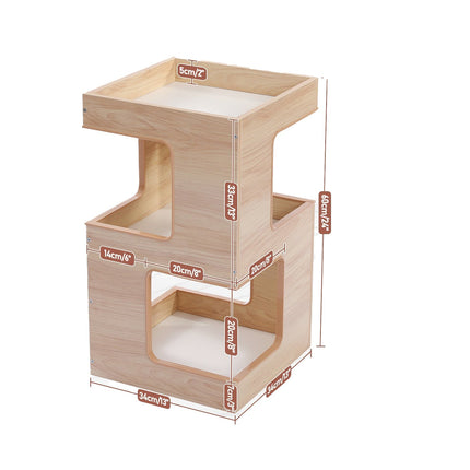 House of Meows – Minimalist Cat House Side Table