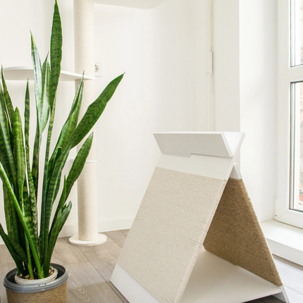 House of Meows – ScratchNest 2-in-1 Cat Bed & Scratcher