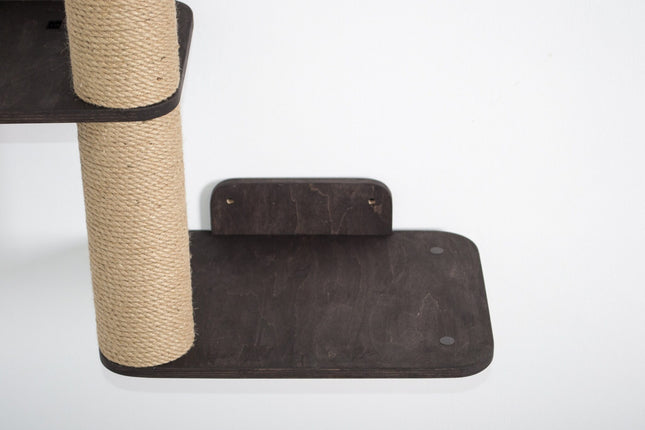 House of Meows – WallTrail Cat Climber | Step, Scratch & Perch Combo