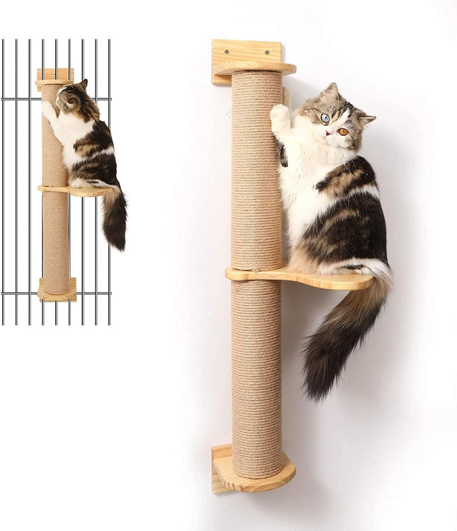 House of Meows –  Vertical ClimbStep Wall Scratcher