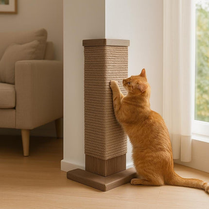 House of Meows – Corner Buddy Sisal Cat Scratcher