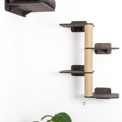 House of Meows – WallTrail Cat Climber | Step, Scratch & Perch Combo