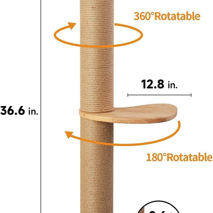 House of Meows –  Vertical ClimbStep Wall Scratcher