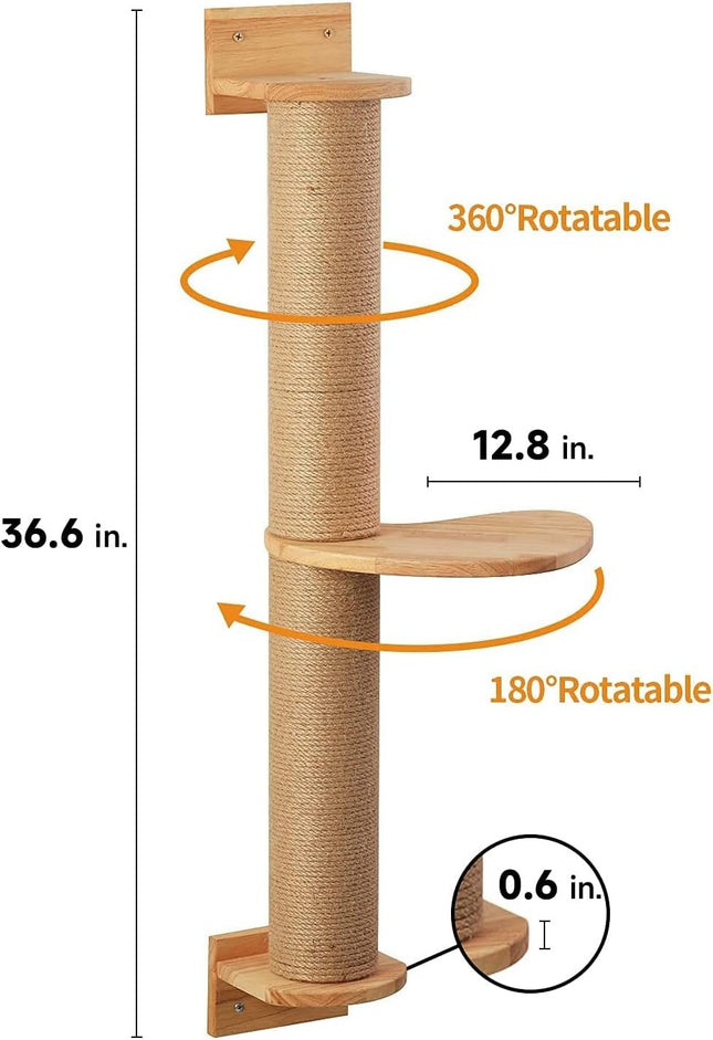 House of Meows –  Vertical ClimbStep Wall Scratcher