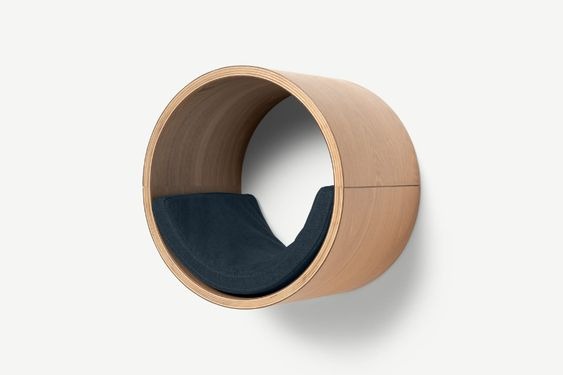 House of Meows Orbit Cat Pod – Wall Mounted Floating Cat Bed