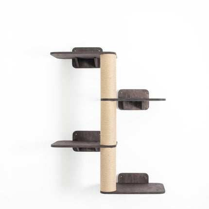 House of Meows – WallTrail Cat Climber | Step, Scratch & Perch Combo