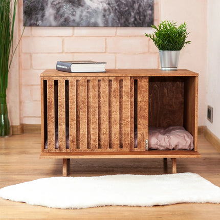 The Mid-Century Meow House — Modern Indoor Cat Cabin by House of Meows