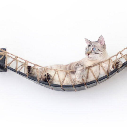 HOM Feline Pathways – Cat Bridge with Sisal Jute Rope and Birch Plywood