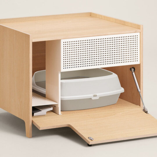 The Ultimate Litter Box Enclosure – Stylish, Functional, and Cat-Approved