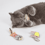 Barkbutler x Fofos Interactive Catnip Chic Toy for Cats