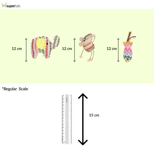 Barkbutler x Fofos Interactive Catnip Chic Toy for Cats