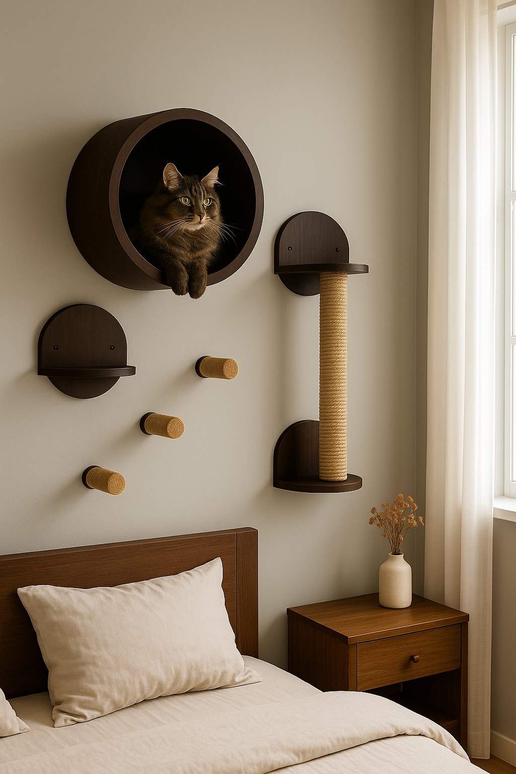 House of meows dark brown