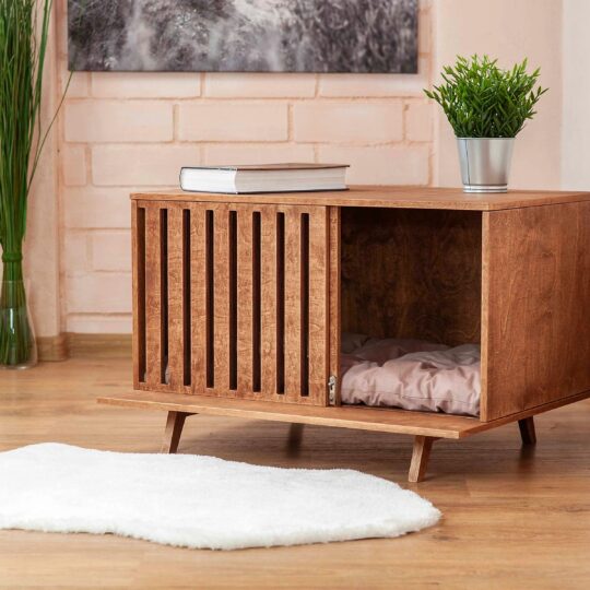 The Mid-Century Meow House — Modern Indoor Cat Cabin by House of Meows